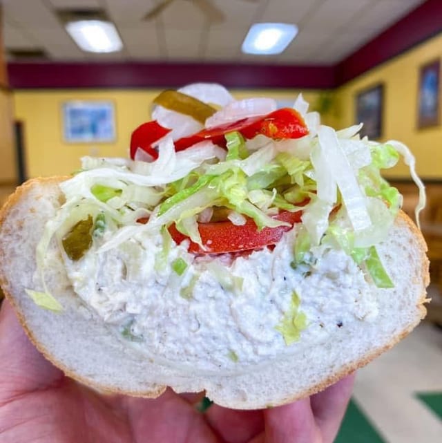 Chicken Salad Hoagie.