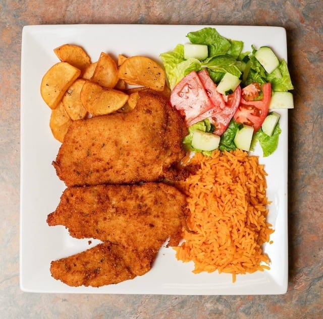 Milanesa Platter.