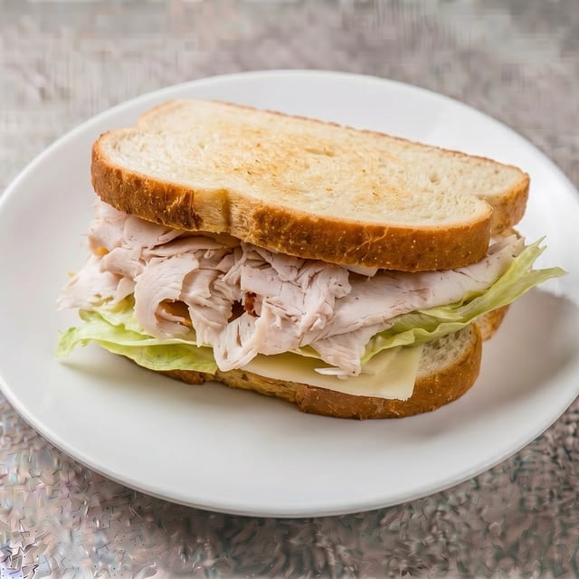 Turkey Sandwich (Home-Baked).