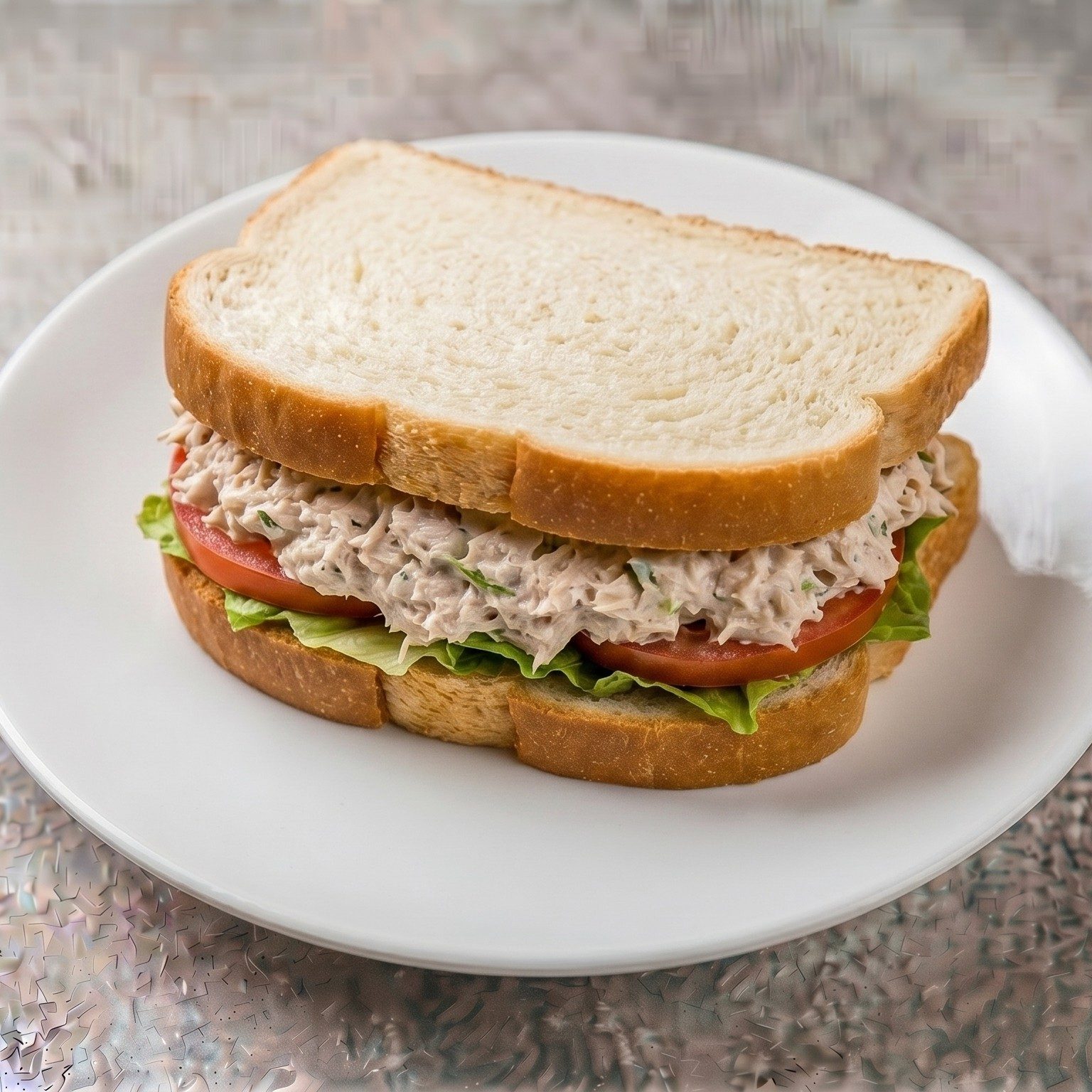 Chicken Salad Sandwich (Homemade).