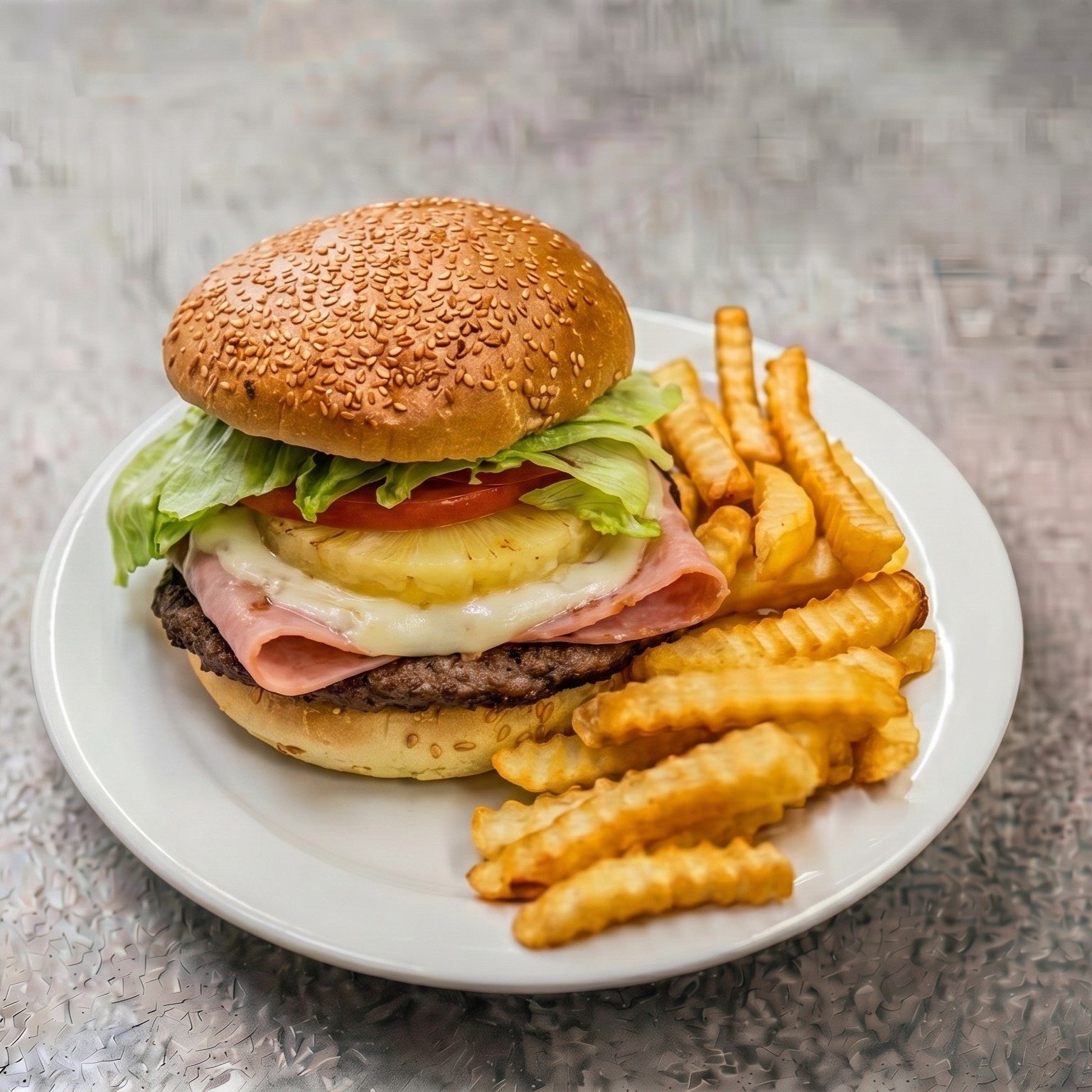 Hawaiian Burger.