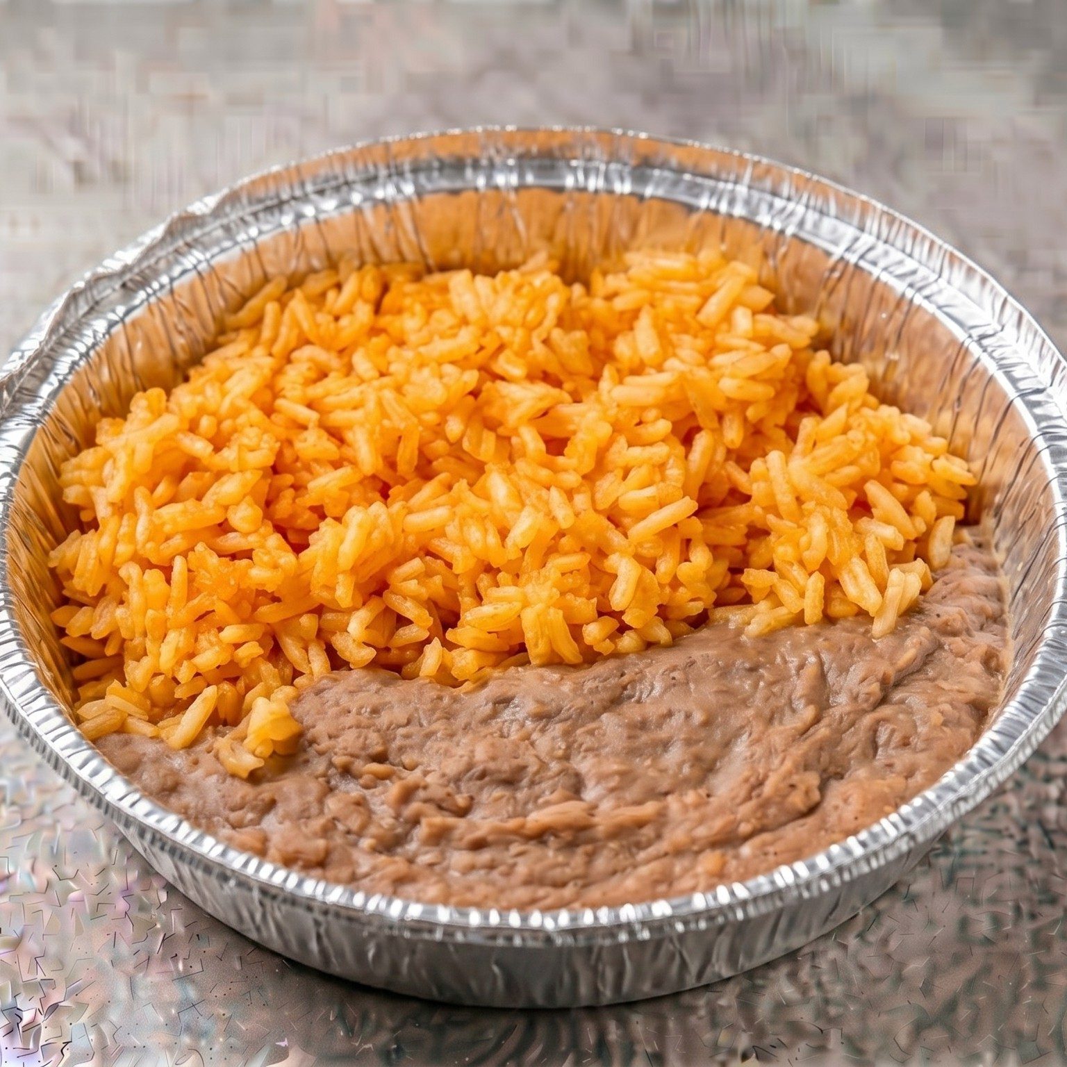 Rice and Beans.