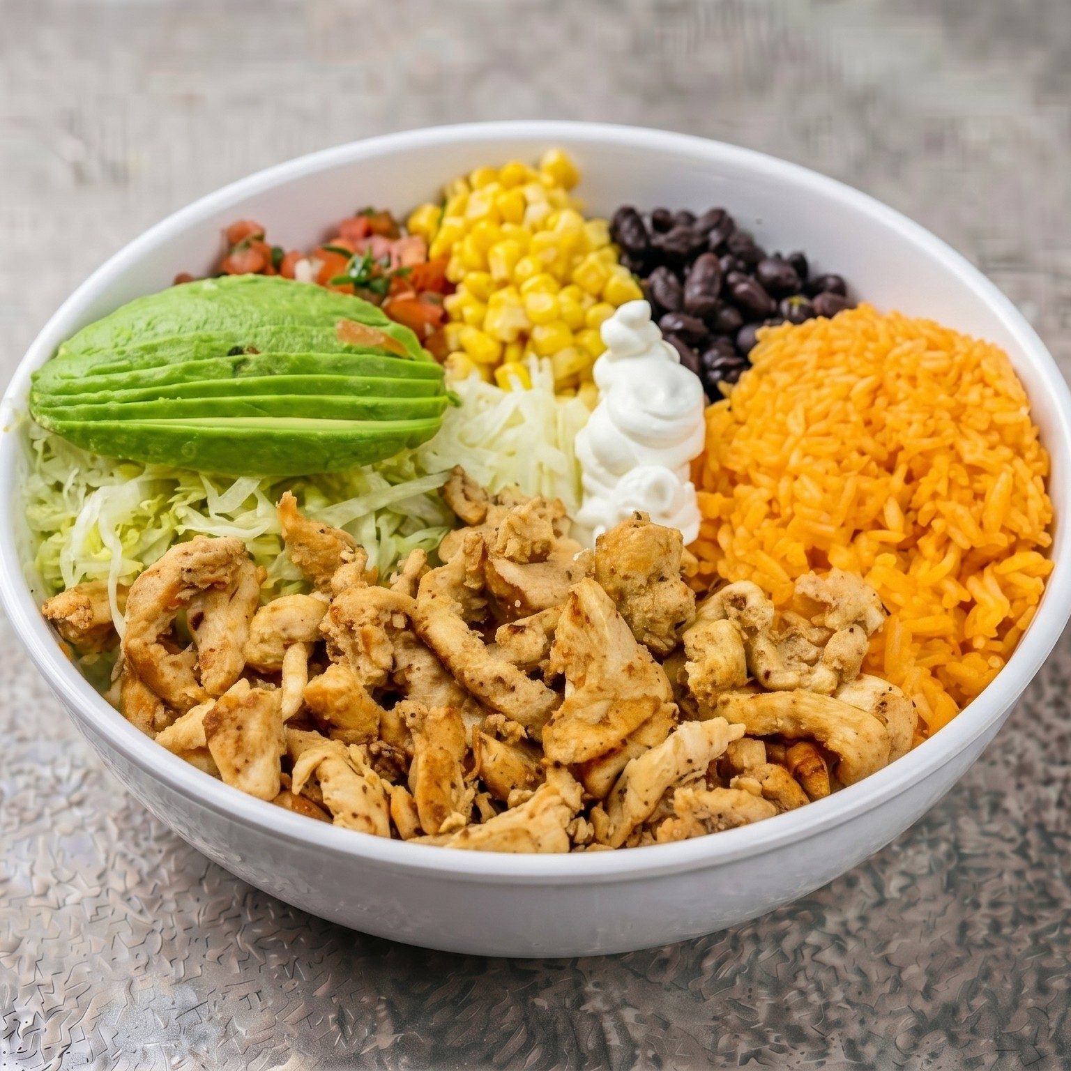 Grilled Chicken Bowl.