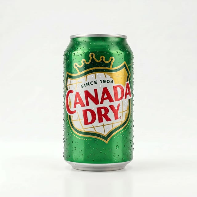Ginger Ale Can.