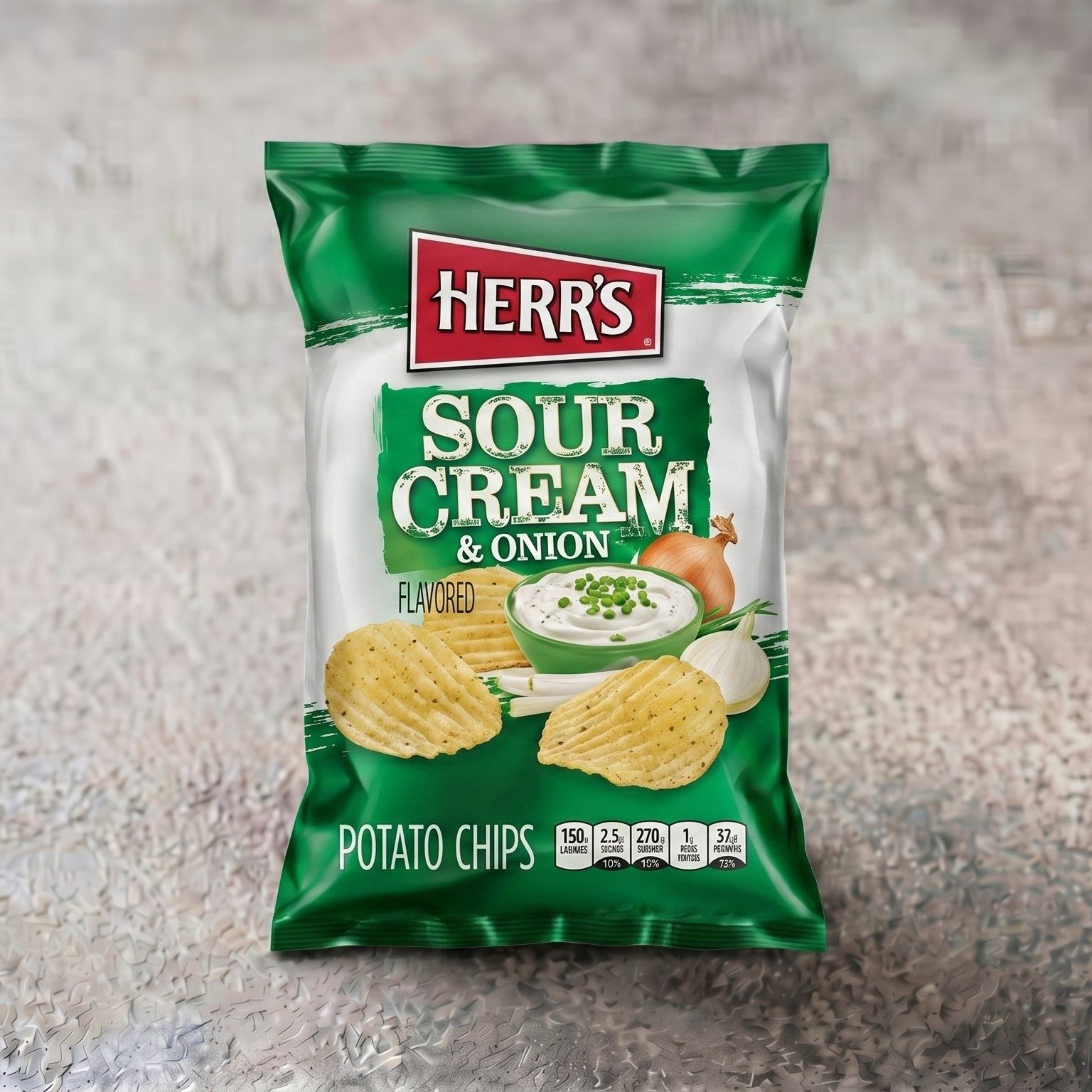 Sour Cream and Onion Chips.
