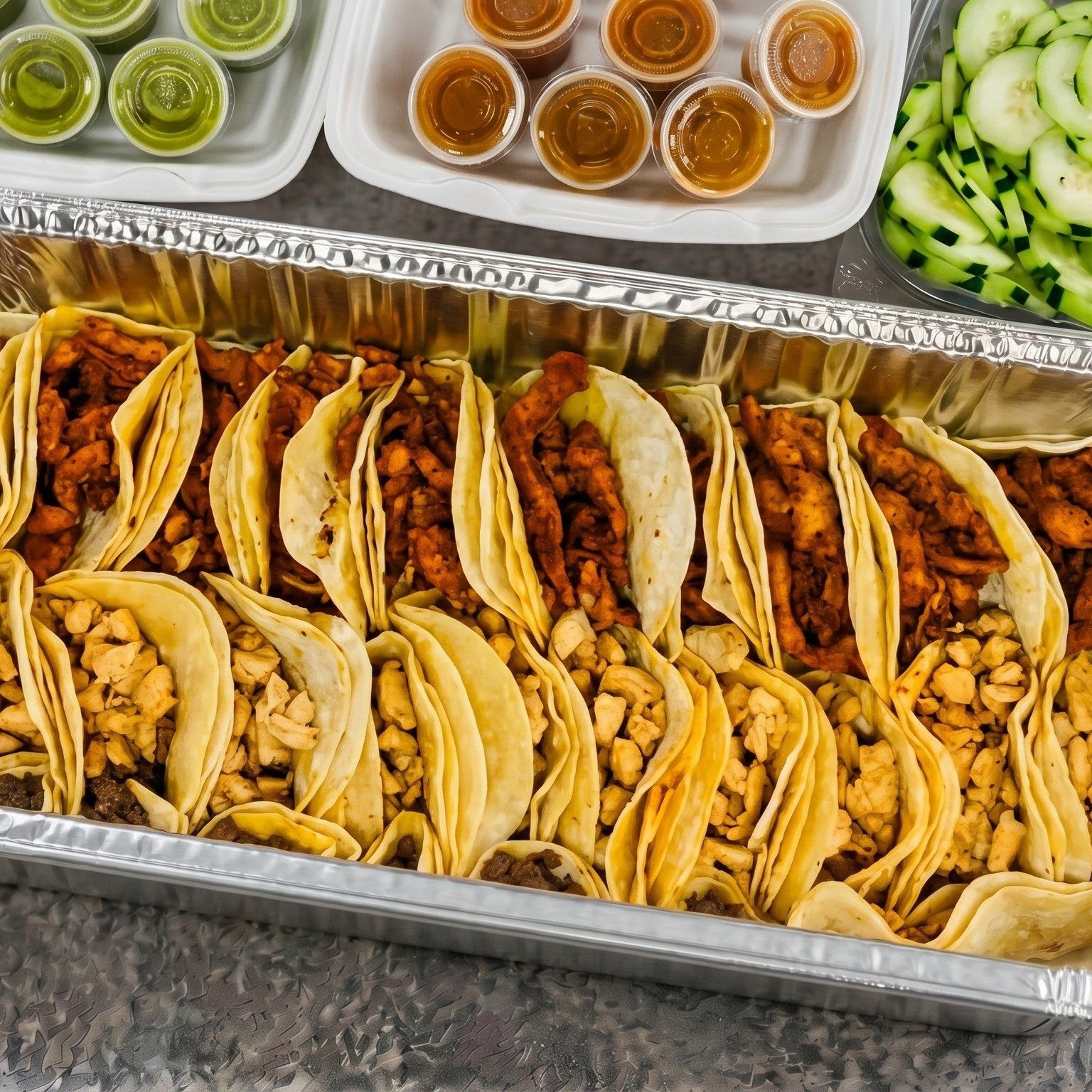 Soft Taco Party Tray.