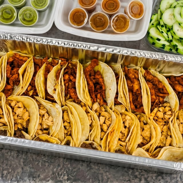 Soft Taco Party Tray.