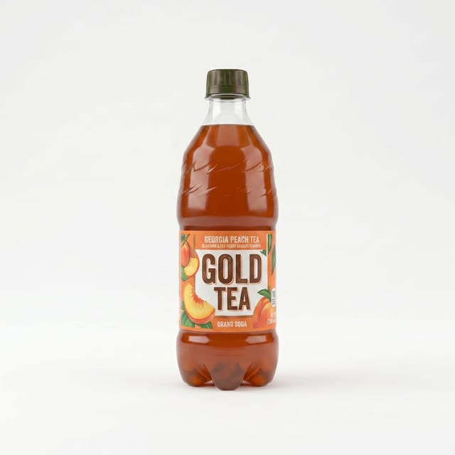 Gold Peak Peach Tea.