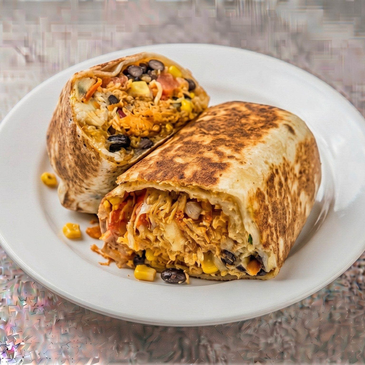 Tinga Burrito.