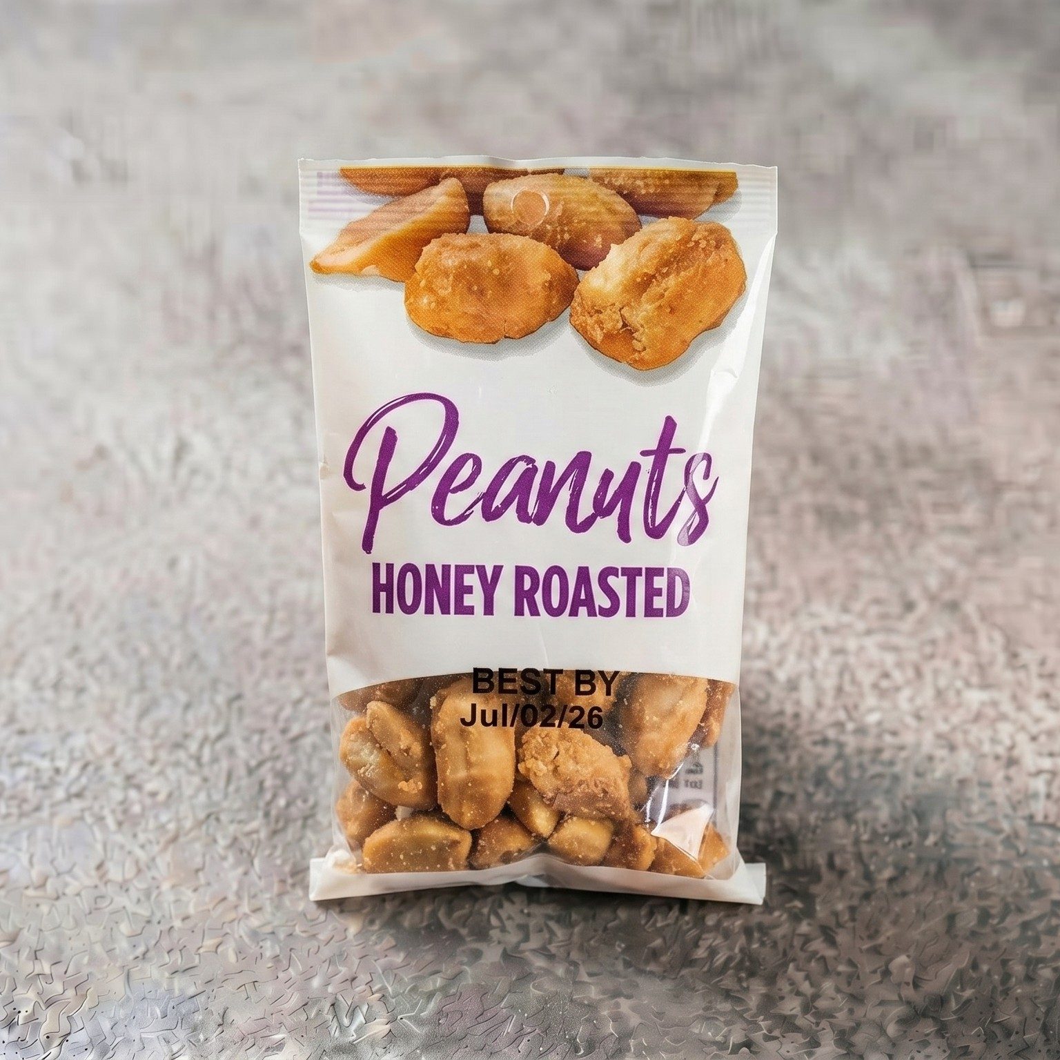Honey Roasted Peanuts.