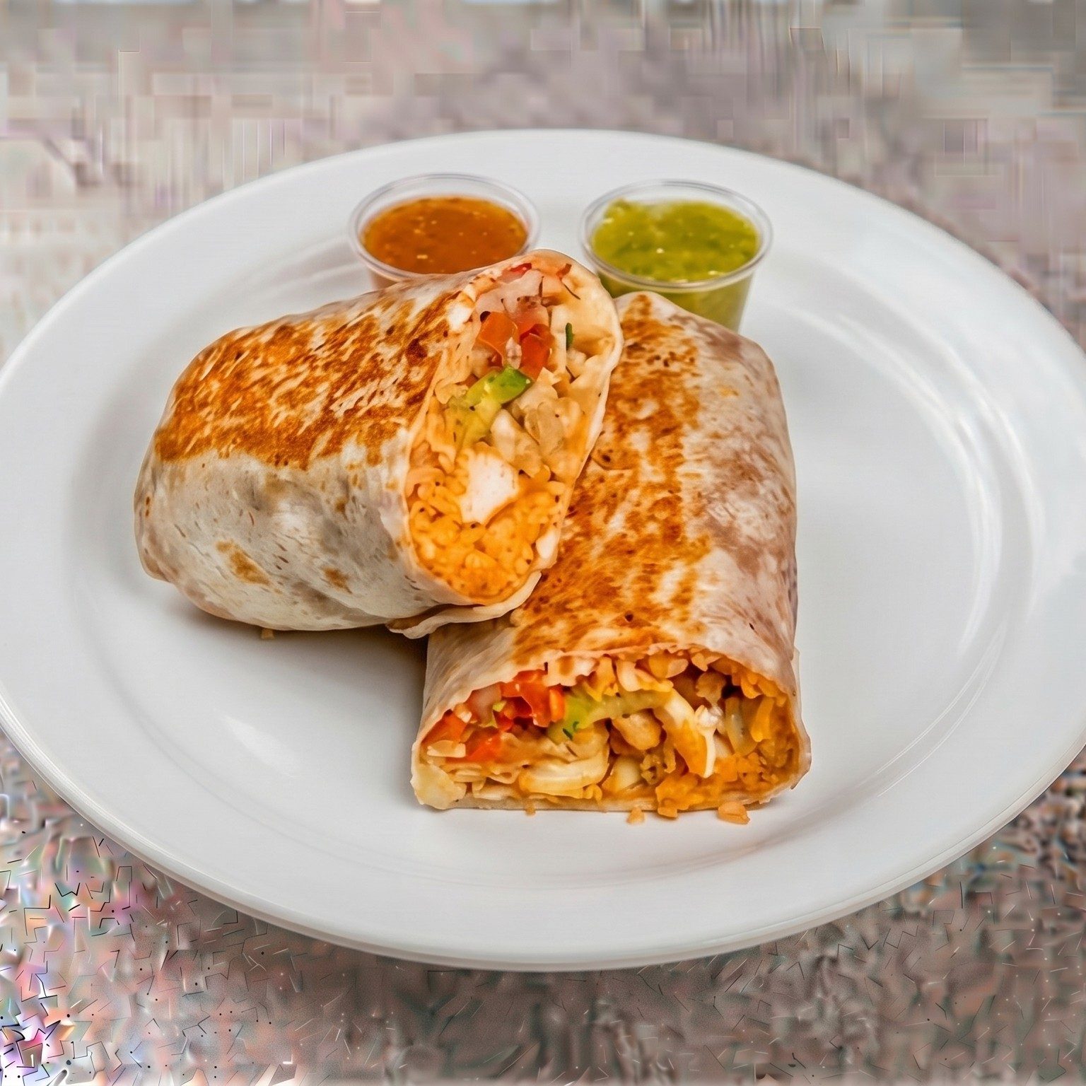 Grilled Chicken Burrito.