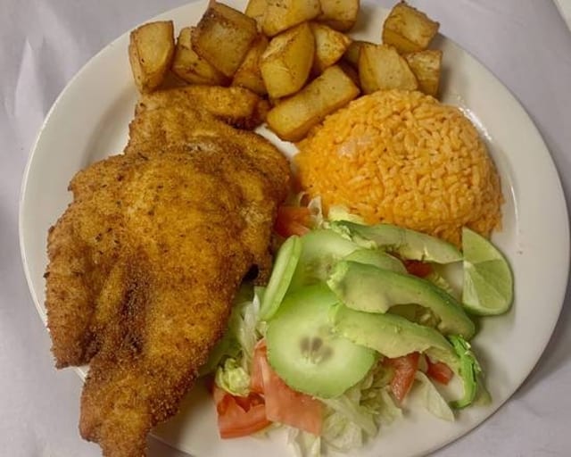 Milanesa Platter.